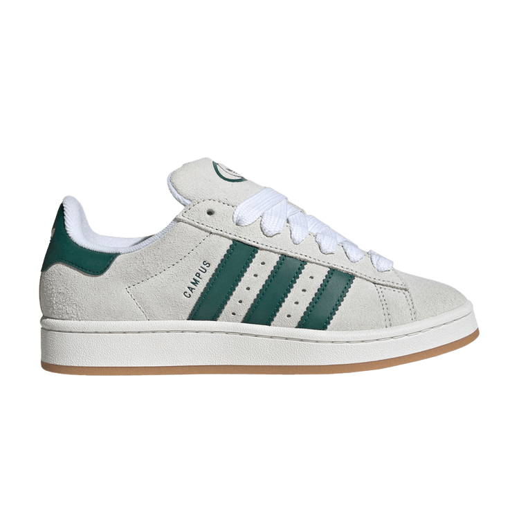 adidas Wmns Campus 00s 'Crystal White Collegiate Green' — Crystal White/Core White/Collegiate Green