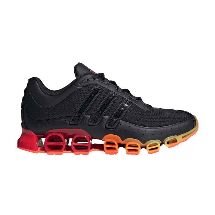 adidas a3 Megaride 'Black Solar Orange' — Core Black/Better Scarlet/Solar Orange