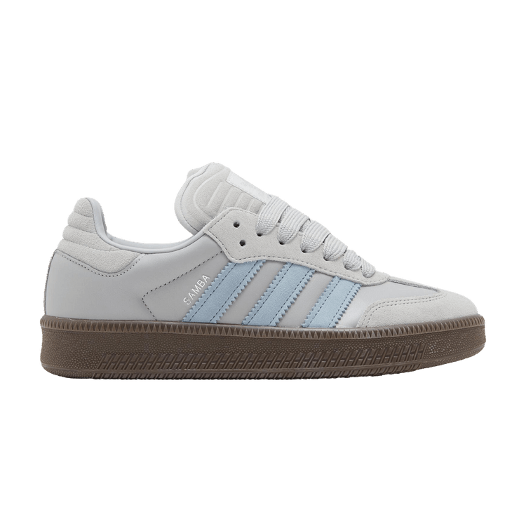 adidas Samba XLG 'Grey Tactile Blue Gum' — Grey Two/Tactile Blue/Gum