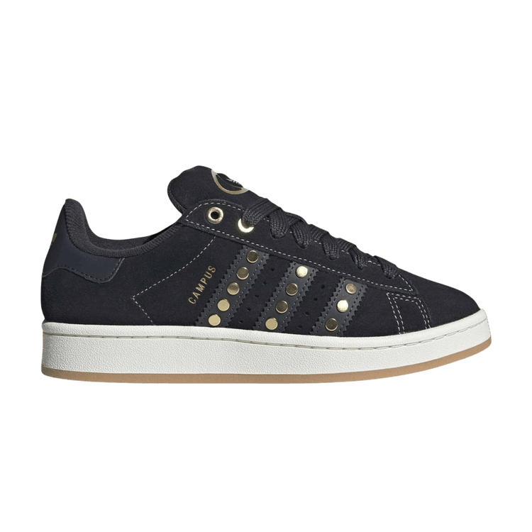 adidas Wmns Campus 00s 'Studded Black Gold' — Black/Gold Metallic