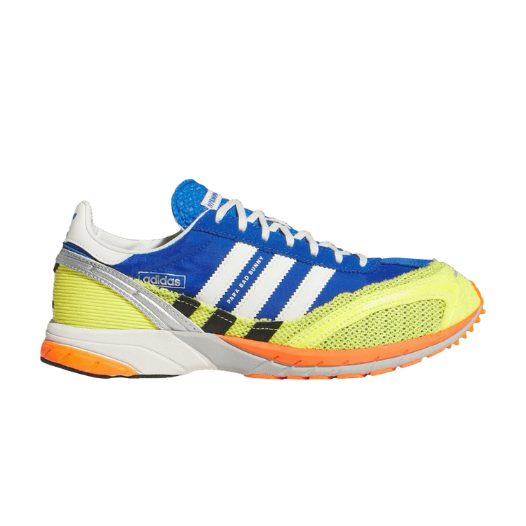 Bad Bunny x adidas Adizero SL72 'Active' — Blue/Core White/Shock Yellow