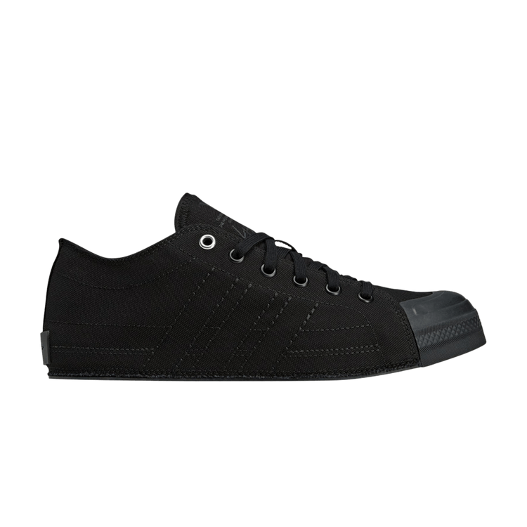 Adidas Y-3 Nizza Low 'Triple Black' — Black/Black/Black