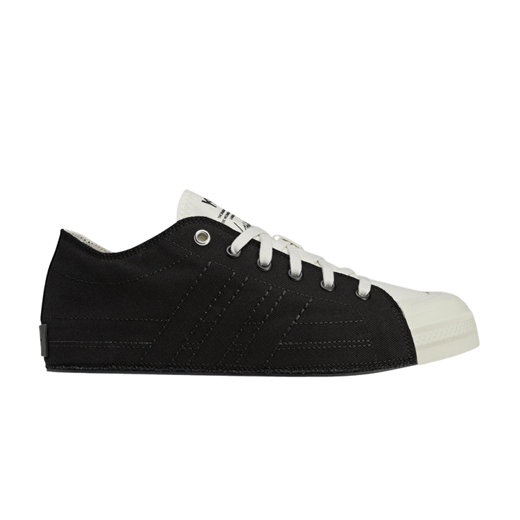 Adidas Y-3 Nizza Low 'Black White' — Orbit Grey/Orbit Grey/Black