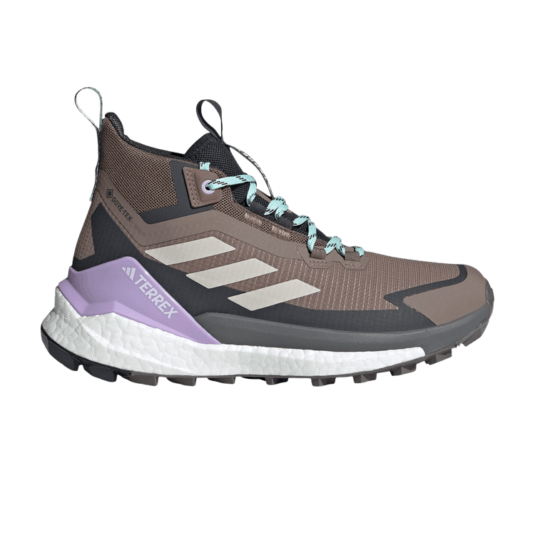 adidas Wmns Terrex Free Hiker 2.0 GORE-TEX 'Trace Brown Carbon' — Trace Brown/Beige/Carbon