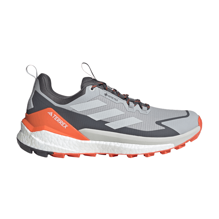 adidas Terrex Free Hiker 2.0 Low GORE-TEX 'Grey Orange' — Grey Two/Grey One/Grey Five