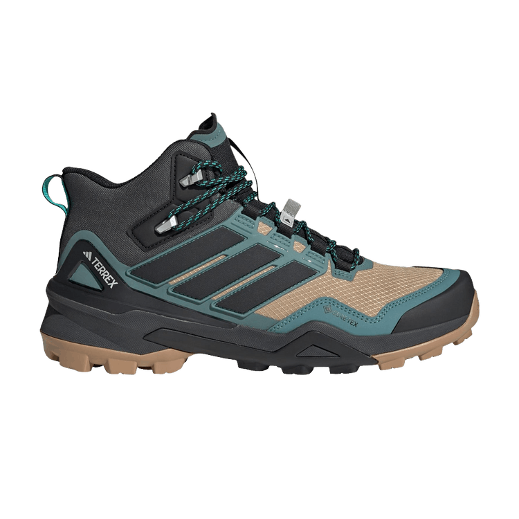 adidas Terrex Skychaser Mid GORE-TEX 'Cardboard Core Black Preloved Teal' — Cardboard/Core Black/Preloved Teal