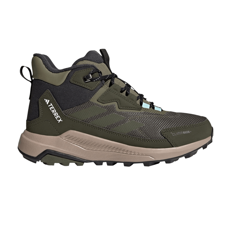 adidas Wmns Terrex Anylander Climawarm+ 'Olive Strata' — Olive Strata/Night Cargo/Semi Flash Aqua