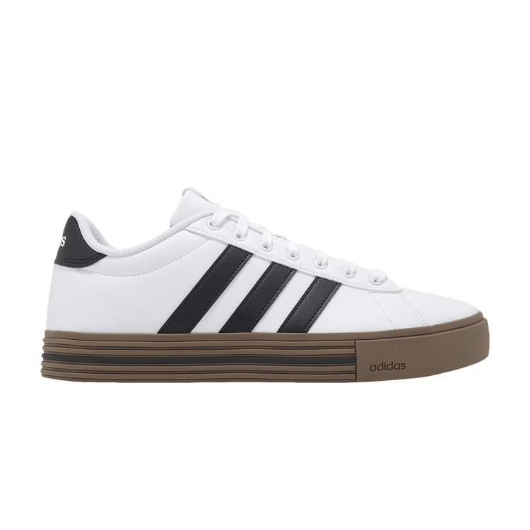 Adidas Daily 4.0 'White Black Gum' — Core Black/Footwear White/Gum