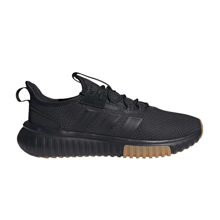 adidas Kaptir 4.0 Wide 'Core Black Gum' — Core Black/Core Black/Gum