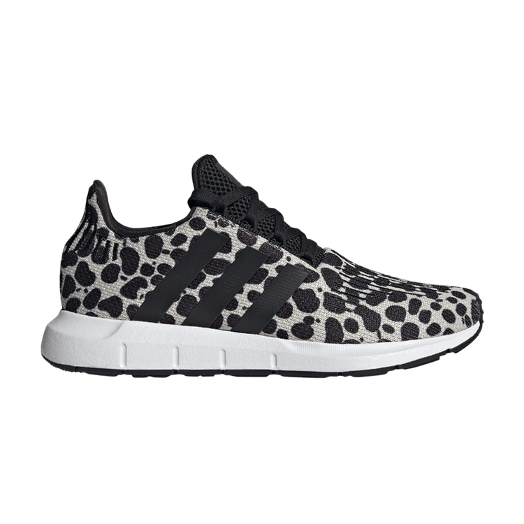 adidas Wmns Swift Run 1.0 'Animal Print' — Beige/Core Black/Cloud White