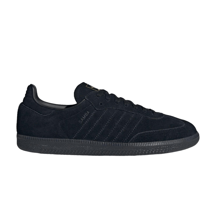adidas Samba 'Core Black Gold' — Core Black/Grey Three/Gold Metallic