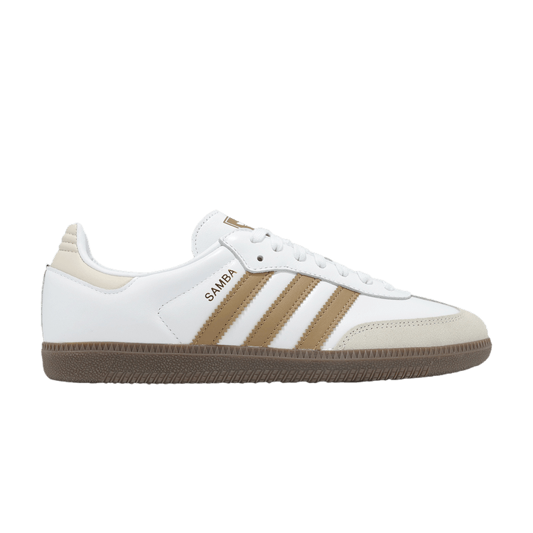 adidas Samba OG 'White Cardboard Gum' — Cloud White/Cardboard/Gum