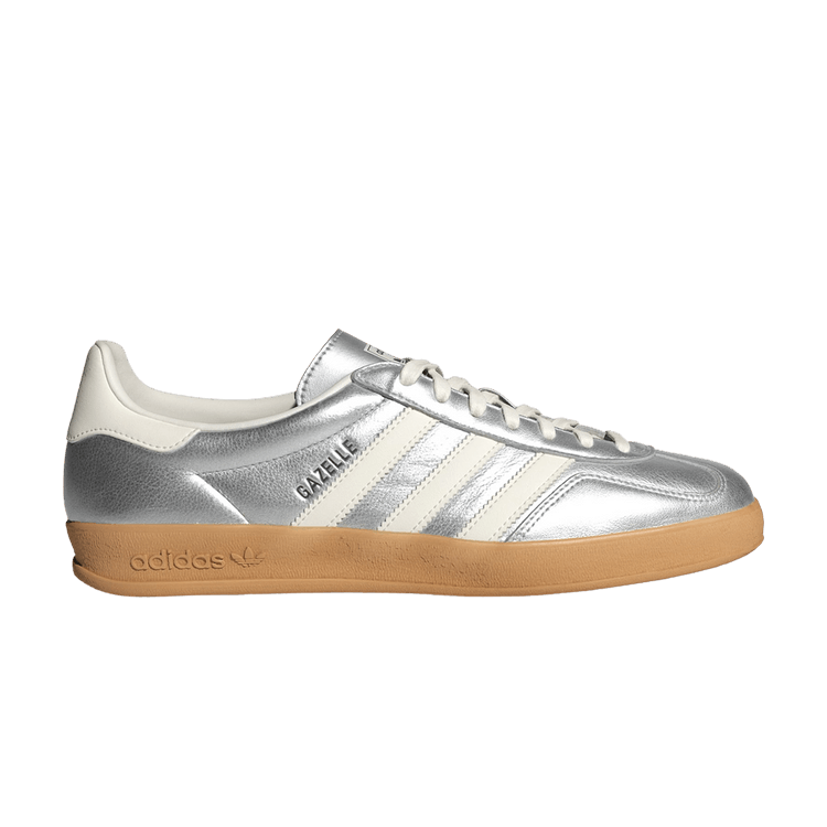 adidas Gazelle Indoor 'Silver Metallic White' — Silver Metallic/Core White/Core Black
