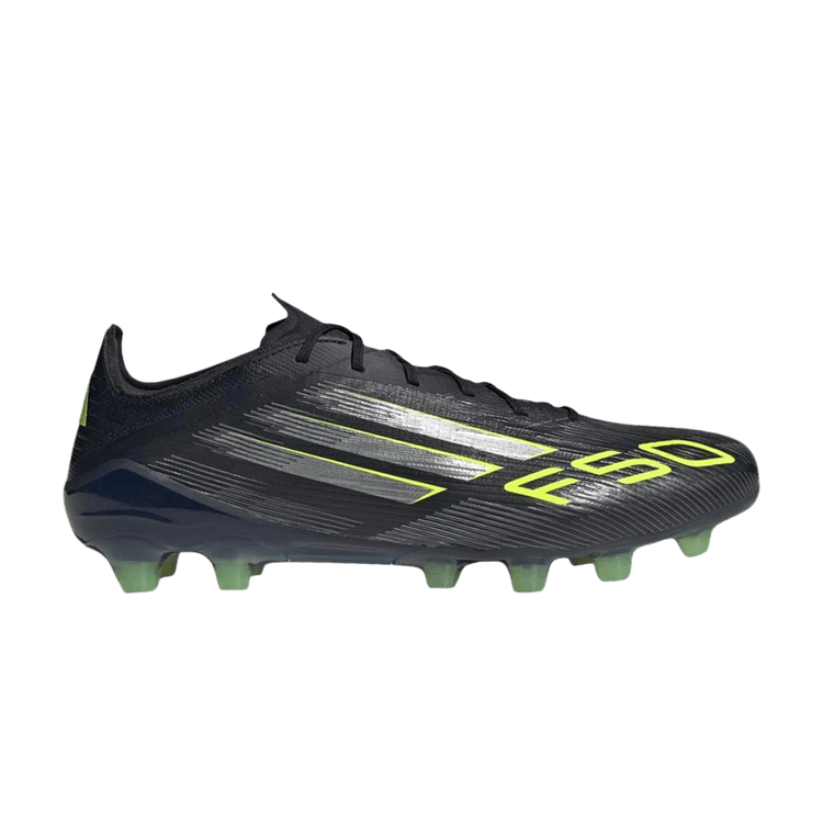 adidas Adizero F50 Elite FG 'Electric Stealth Pack' — Core Black/Carbon/Lucid Lemon