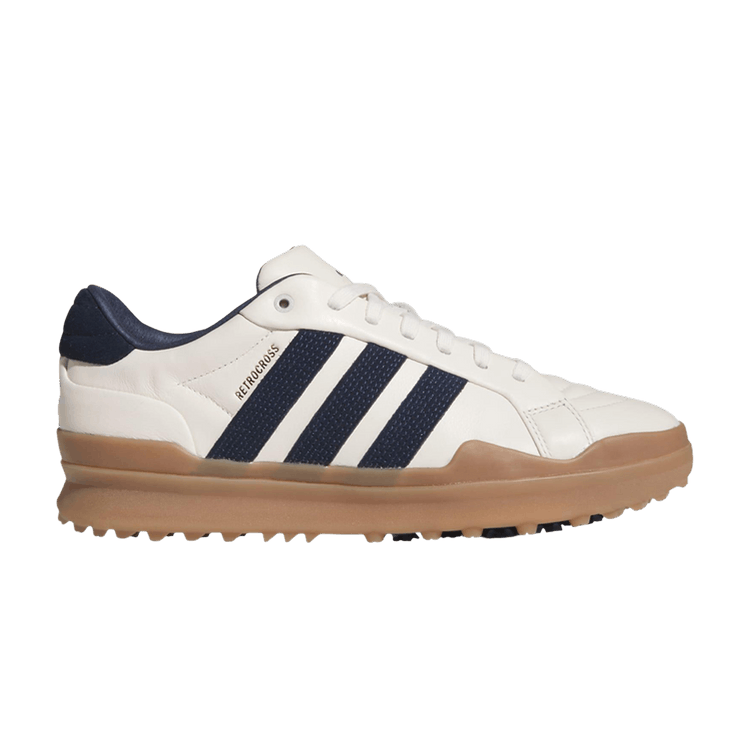 adidas Retrocross Gripmore Spikeless 'Chalk White Collegiate Navy' — Chalk White / Collegiate Navy / Gum