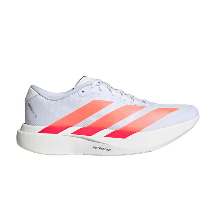 adidas Adizero Evo SL Woven 'White Lucid Orange Lucid Red' — Ftwr White/Lucid Orange/Lucid Red