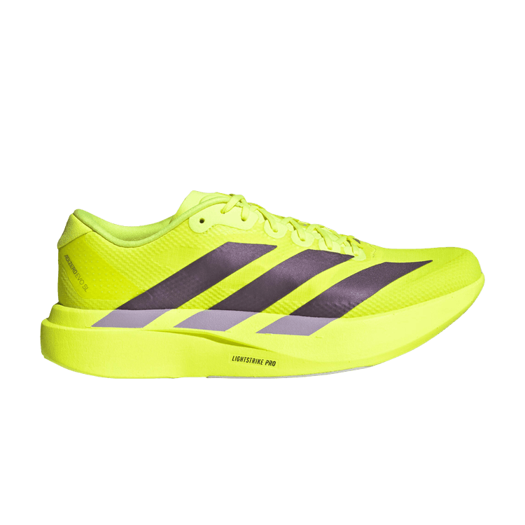 adidas Adizero Evo SL 'Yellow Black' — Yellow/Black