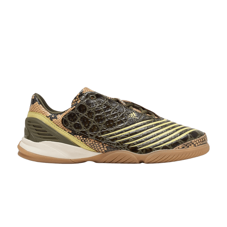 Slam Jam x adidas F50.7 Sala C5 'Powder Yellow Croc' — Powder Yellow/Fade Ocean/Dark Cargo
