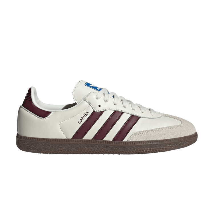 adidas Samba OG 'Off White Maroon' emmi Exclusive — Off-White/Maroon/Gum