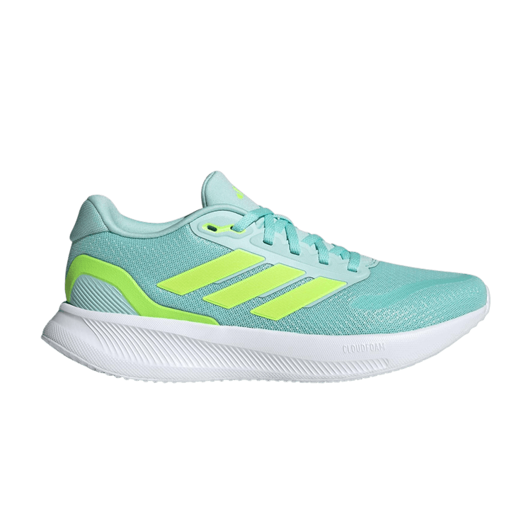 adidas Wmns Runfalcon 5 'Flash Aqua Lucid Lemon' — Semi Flash Aqua/Lucid Lemon/Core Black