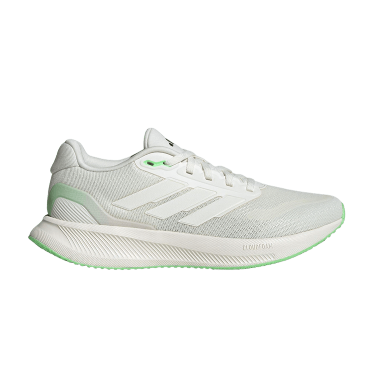adidas Wmns Runfalcon 5  'Off White/Off White/Lime Burst' — Off White/Off White/Lime Burst