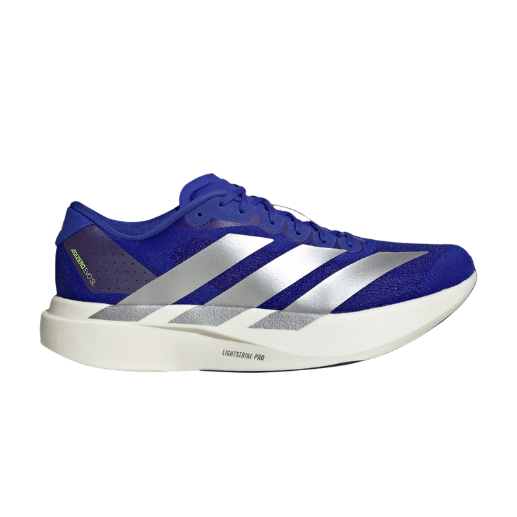 adidas Adizero Evo SL 'Lucid Blue Silver Metallic' — Lucid Blue/Silver Metallic/Lucid Lemon