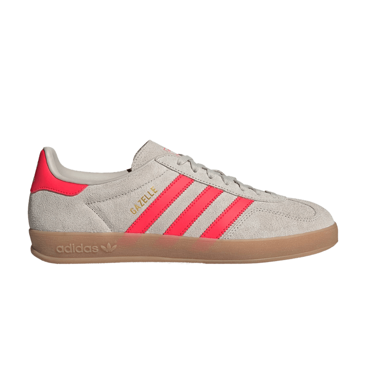 adidas Gazelle Indoor 'Beige Lucid Red' — Beige/Lucid Red/Cloud White