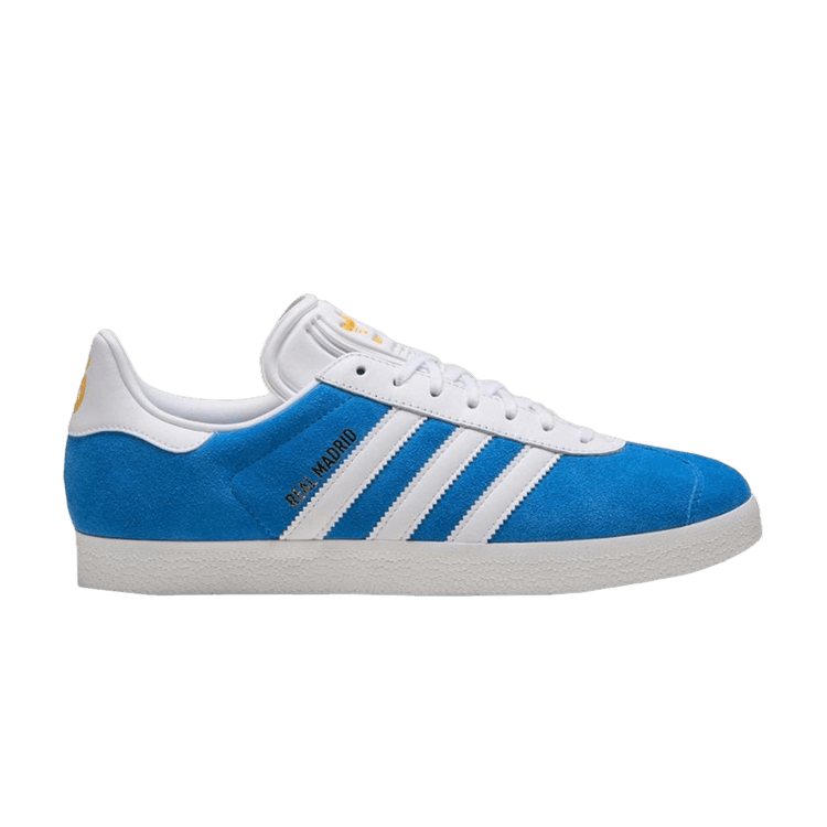 Real Madrid x adidas Gazelle 'Third Kit' — Blue Bird/White/Metallic Gold