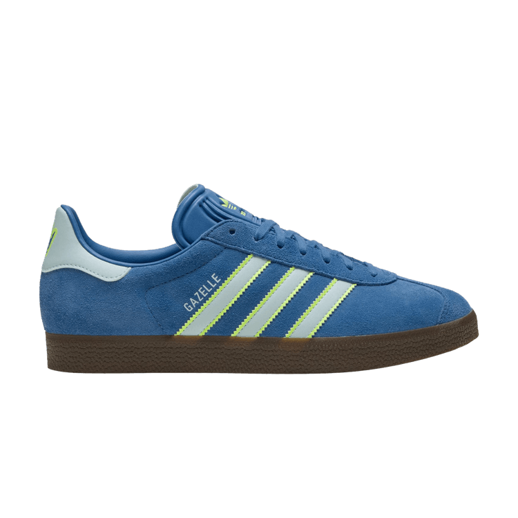 Charlotte FC x adidas Gazelle '2025 Archive Pack' — Focus Blue/Almost Blue/Hi-Res Yellow