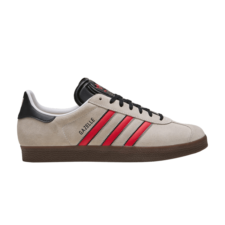 D.C. United x adidas Gazelle '2025 Archive Pack' — Footwear White/Tomato/Core Black