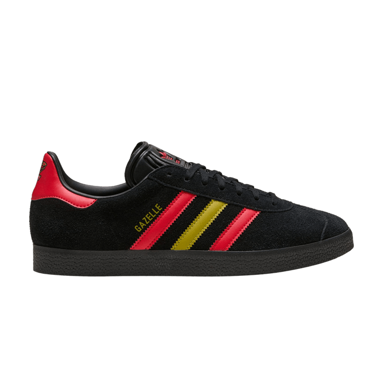 FC Dallas x adidas Gazelle '2025 Archive Pack' — Core Black/Red/Pulse Olive