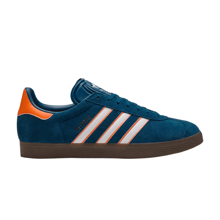 Minnesota United FC x adidas Gazelle '2025 Archive Pack' — Legend Ink/Cloud White/Gold Metallic