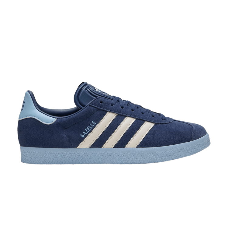 Nashville FC x adidas Gazelle '2025 Archive Pack' — Tactile Indigo/Chalk White/Glow Blue
