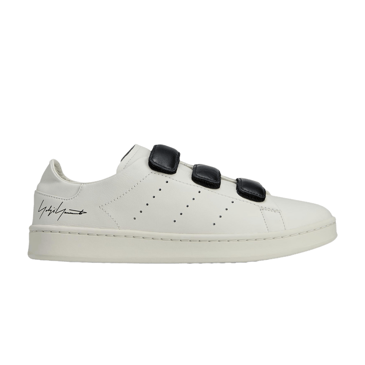 adidas Y-3 Stan Smith Hook and Loop 'White Black' — Orbit Grey/Orbit Grey/Black