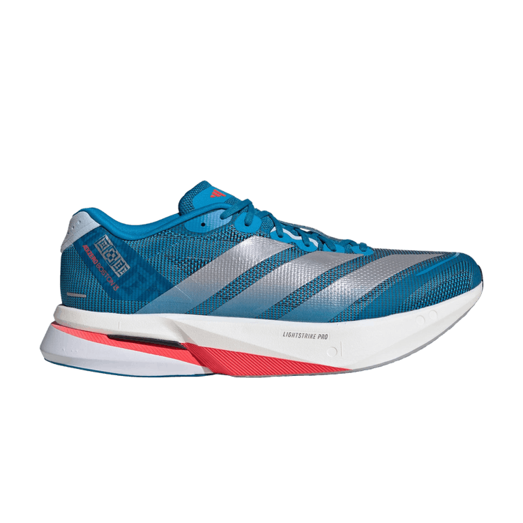 adidas Adizero Boston 13 'Solar Blue Silver Metallic Dark Solar Blue' — Solar Blue/Silver Metallic/Dark Solar Blue