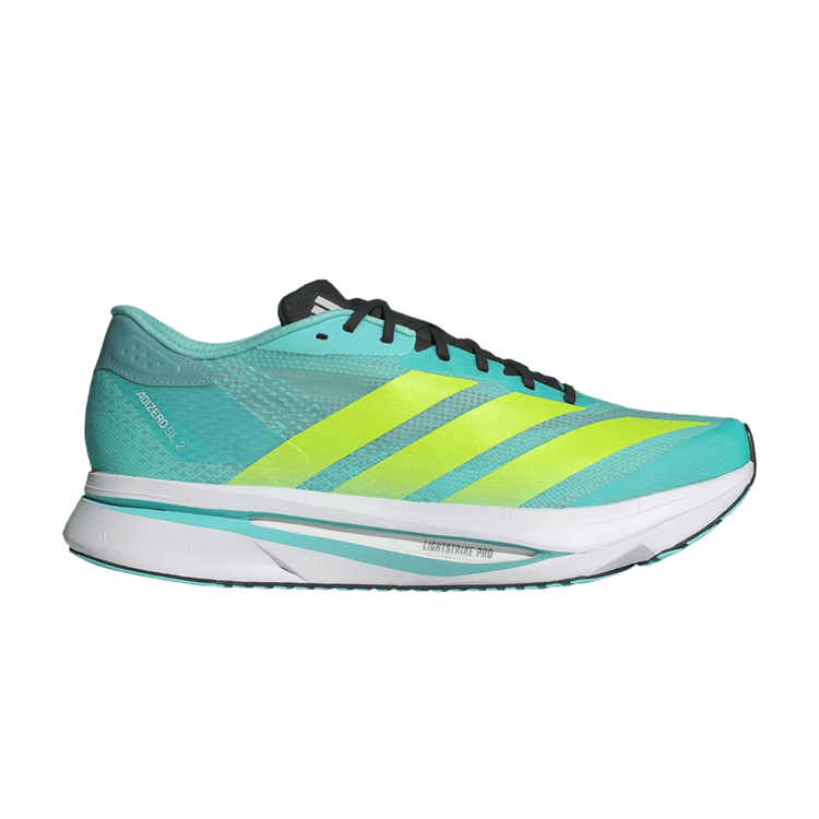 adidas Adizero SL2 'Flash Aqua Lucid Lemon' — Flash Aqua/Lucid Lemon/Mint Ton