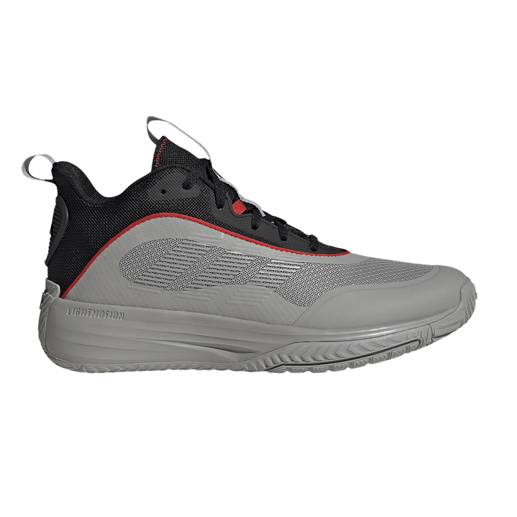 Adidas Own the Game 3 'Grey Black Red' — Grey Black Red
