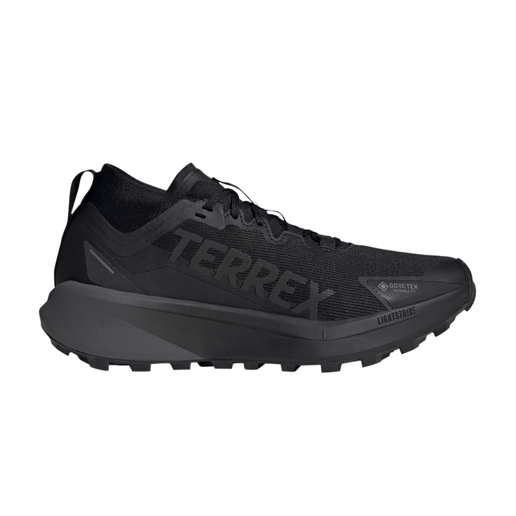adidas Terrex Agravic Mid GORE-TEX 'Black Grey' — Core Black/Core Black/Grey Six