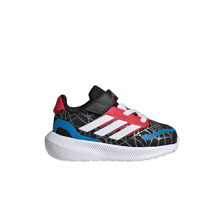 Marvel x adidas Runfalcon I 'Spider-man' — Core Black/Cloud White/Pure Ruby