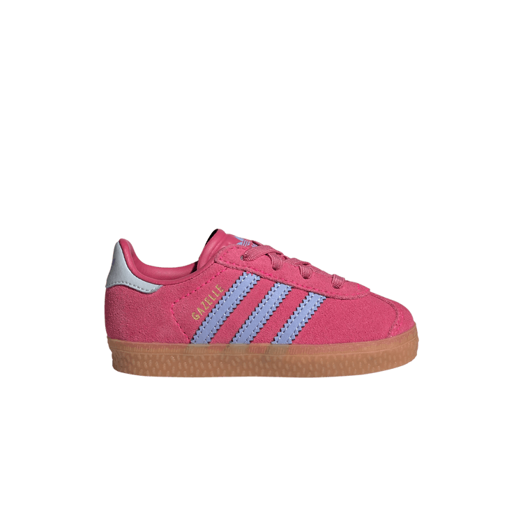 adidas Gazelle Comfort Closure EL I 'Shock Pink Blue Spark' — Shock Pink/Blue Spark/Halo Blue