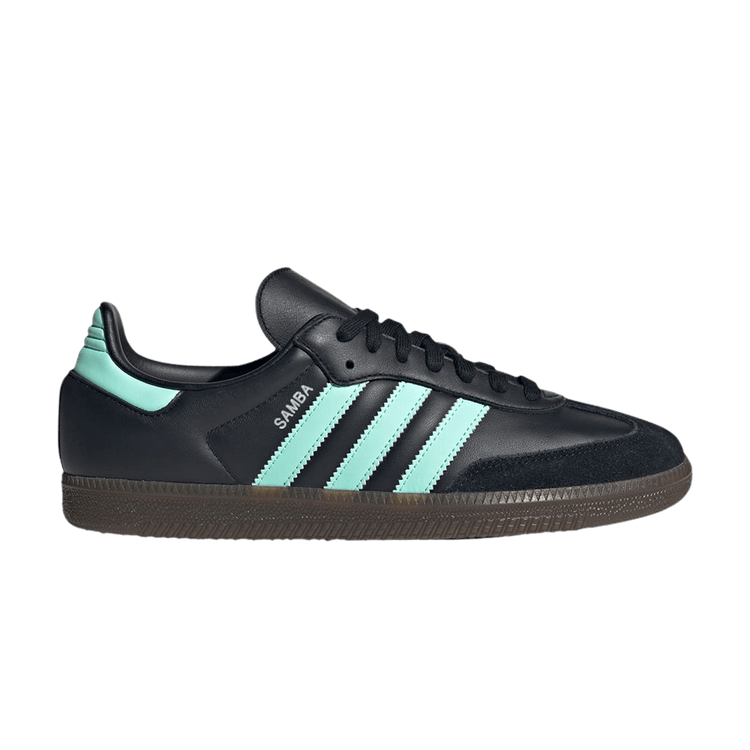 Adidas Samba OG 'Clear Mint Pack' — Core Black/Clear Mint/Gum
