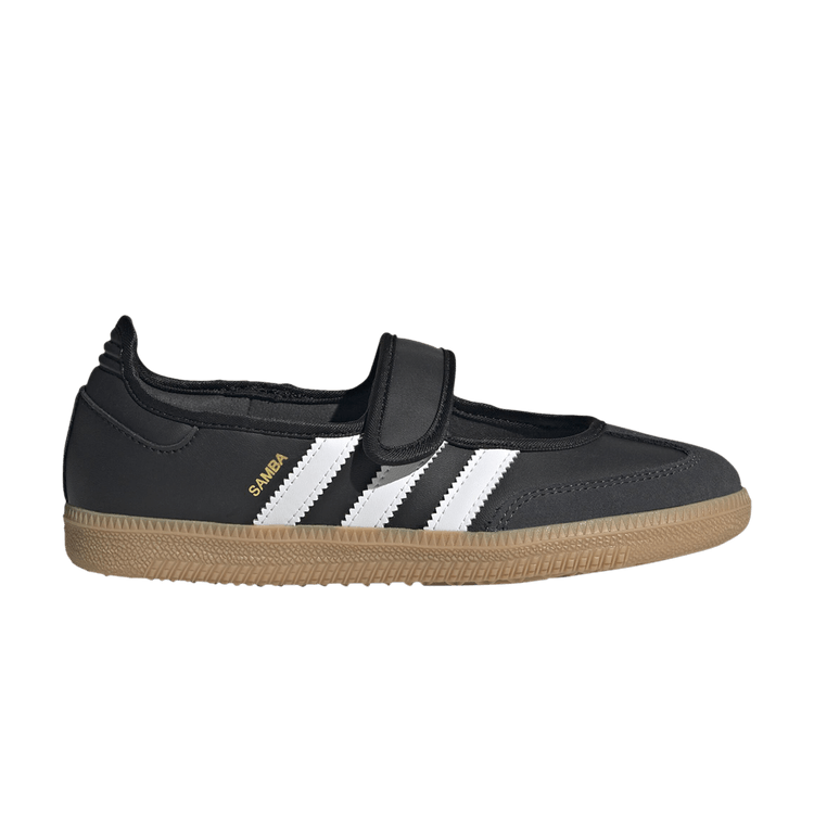 adidas Samba Jane J 'Black White Gum' — Core Black/Carbon/Footwear White