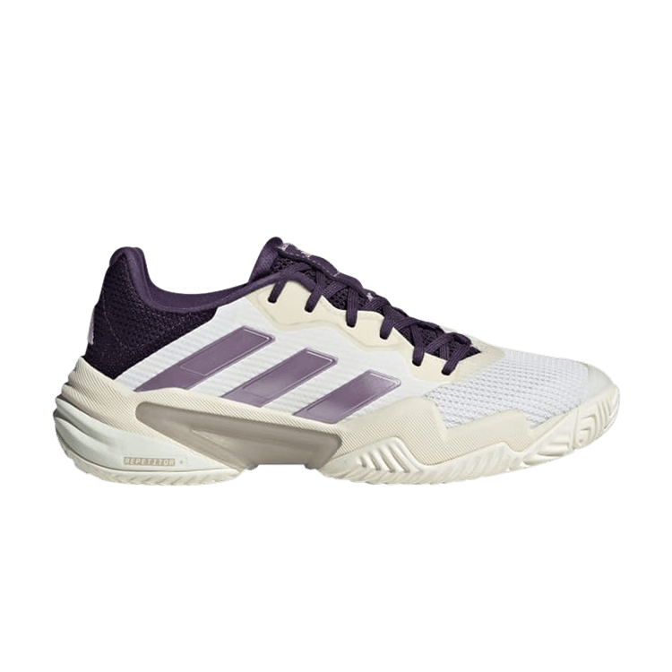 adidas Wmns Barricade 13 'White Powder Plum' — Core White/Powder Plum/Aurora Plum