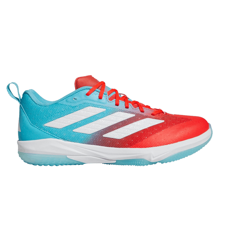 adidas Adizero Impact Turf 'Candy Pack - Bright Cyan Bright Red' — Bright Cyan/Cloud White/Bright Red