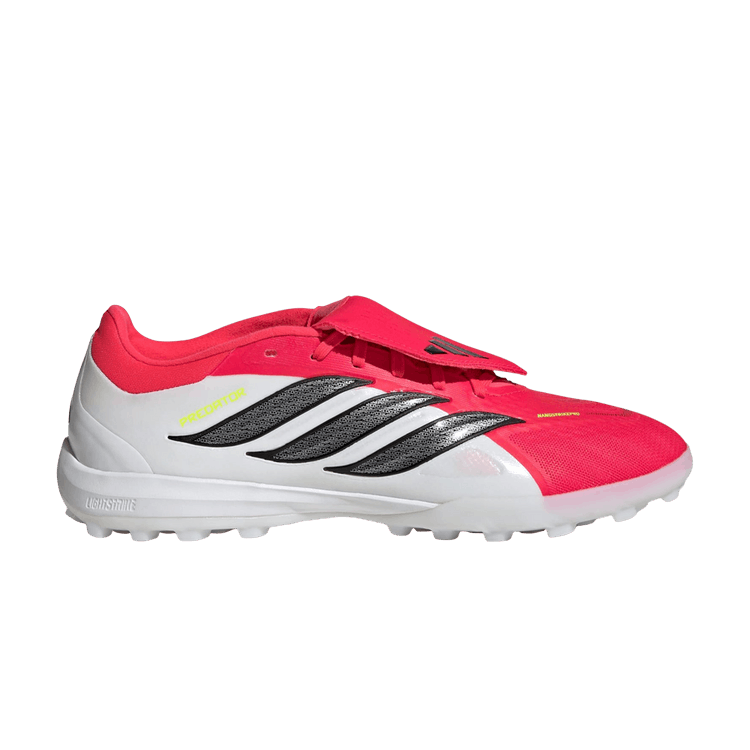 adidas Predator Pro Fold Over Tongue Turf 'Lucid Red Core Black Cloud White' — Lucid Red/Core Black/Cloud White