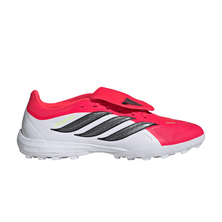 adidas Predator League Fold Over Tongue Turf 'Lucid Red Core Black Cloud White' — Lucid Red/Core Black/Cloud White