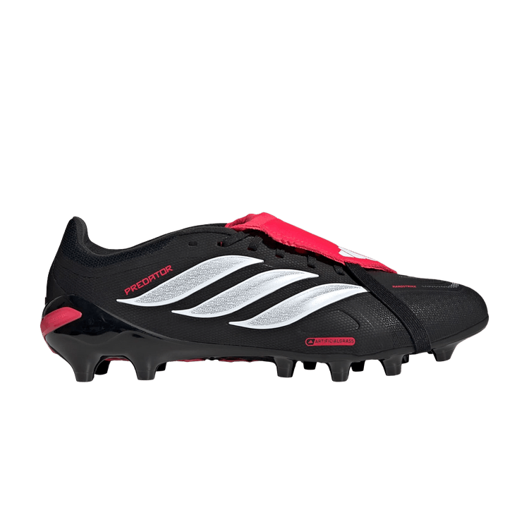 adidas Predator League Fold Over Tongue AG 'Core Black Cloud White Lucid Red' — Core Black/Cloud White/Lucid Red