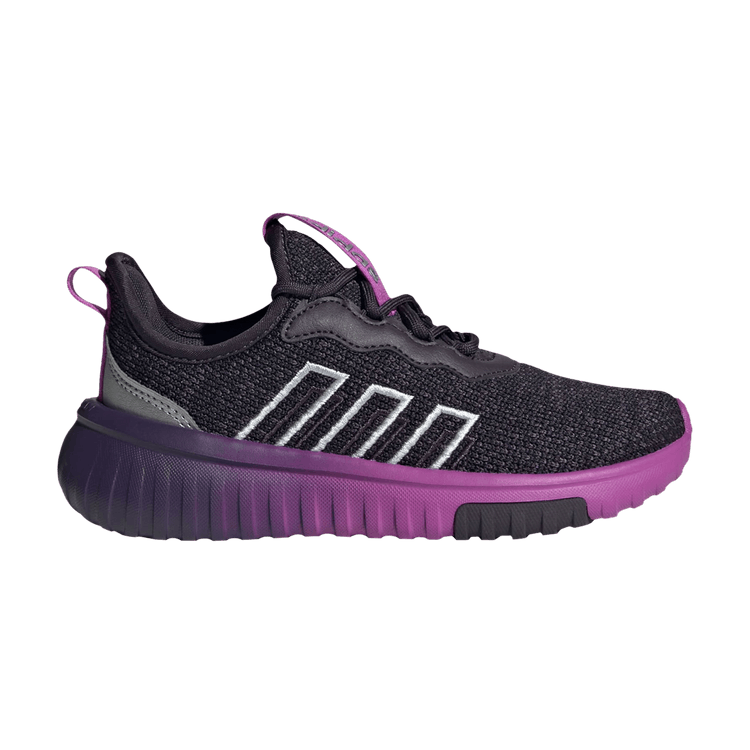 adidas Kaptir Flow 2.0 K 'Aurora Black Plum' — Aurora Black/Silver Metallic/Aurora Plum