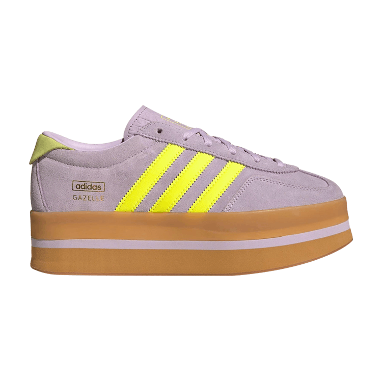 adidas Wmns Gazelle Stack 'Ice Lavender Solar Yellow' — Ice Lavender/Solar Yellow/Gum