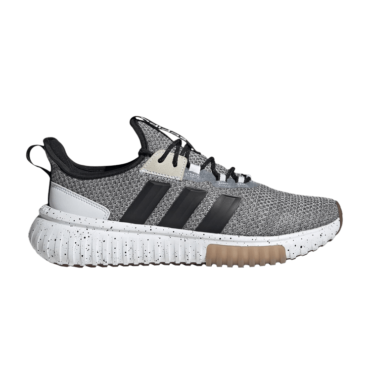 adidas Kaptir 4.0 Wide 'Grey Black' — Cloud White/Core Black/Gum